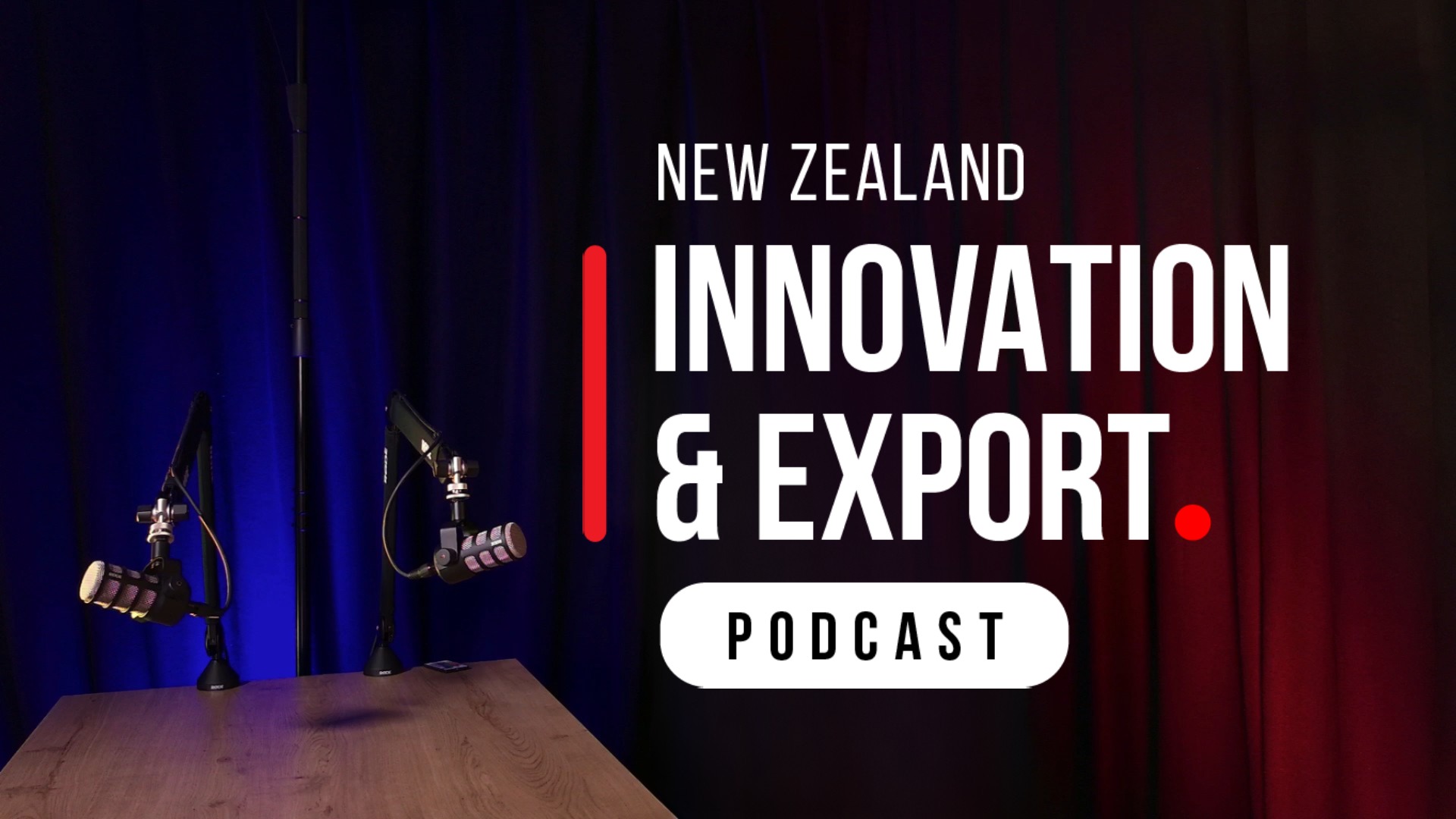The NZ Innovation & Export Podcast is a Hamilton-based business media project for New Zealand founders and operators building beyond the domestic market.