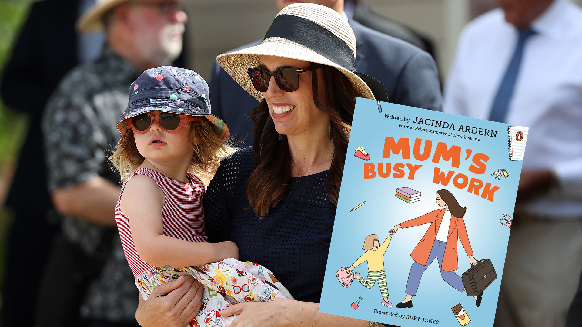 'Working mum guilt' explored in Jacinda Ardern's new children's book