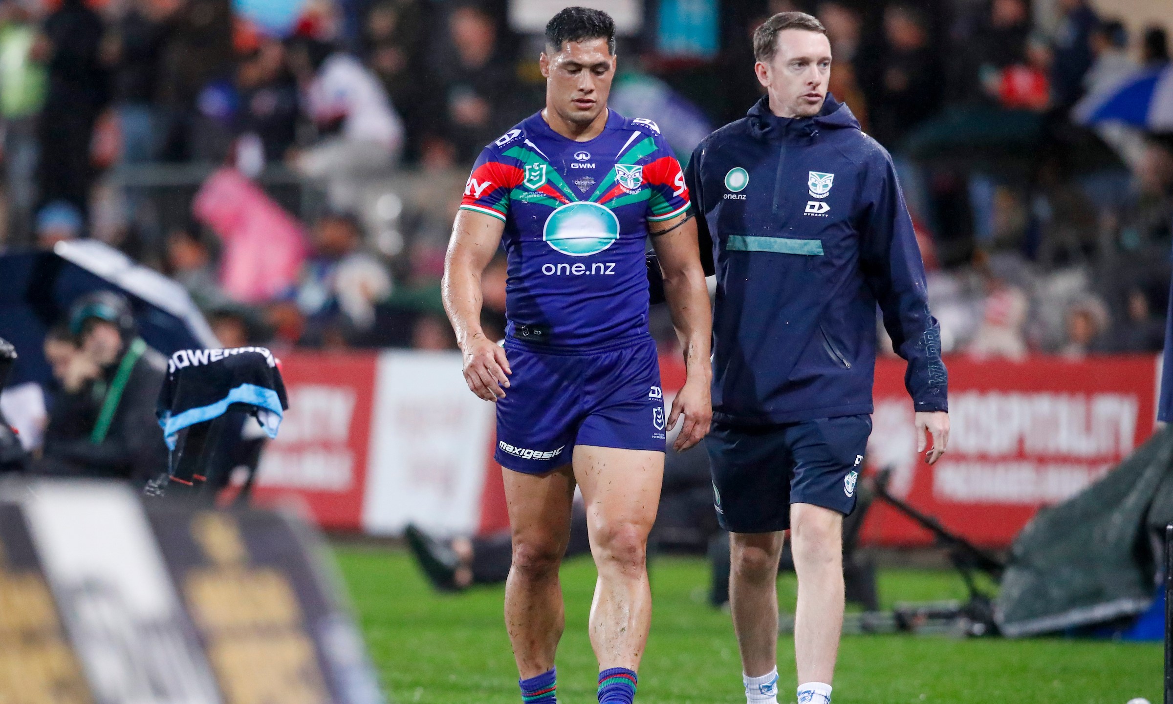Roger Tuivasa-Sheck during an NRL match.