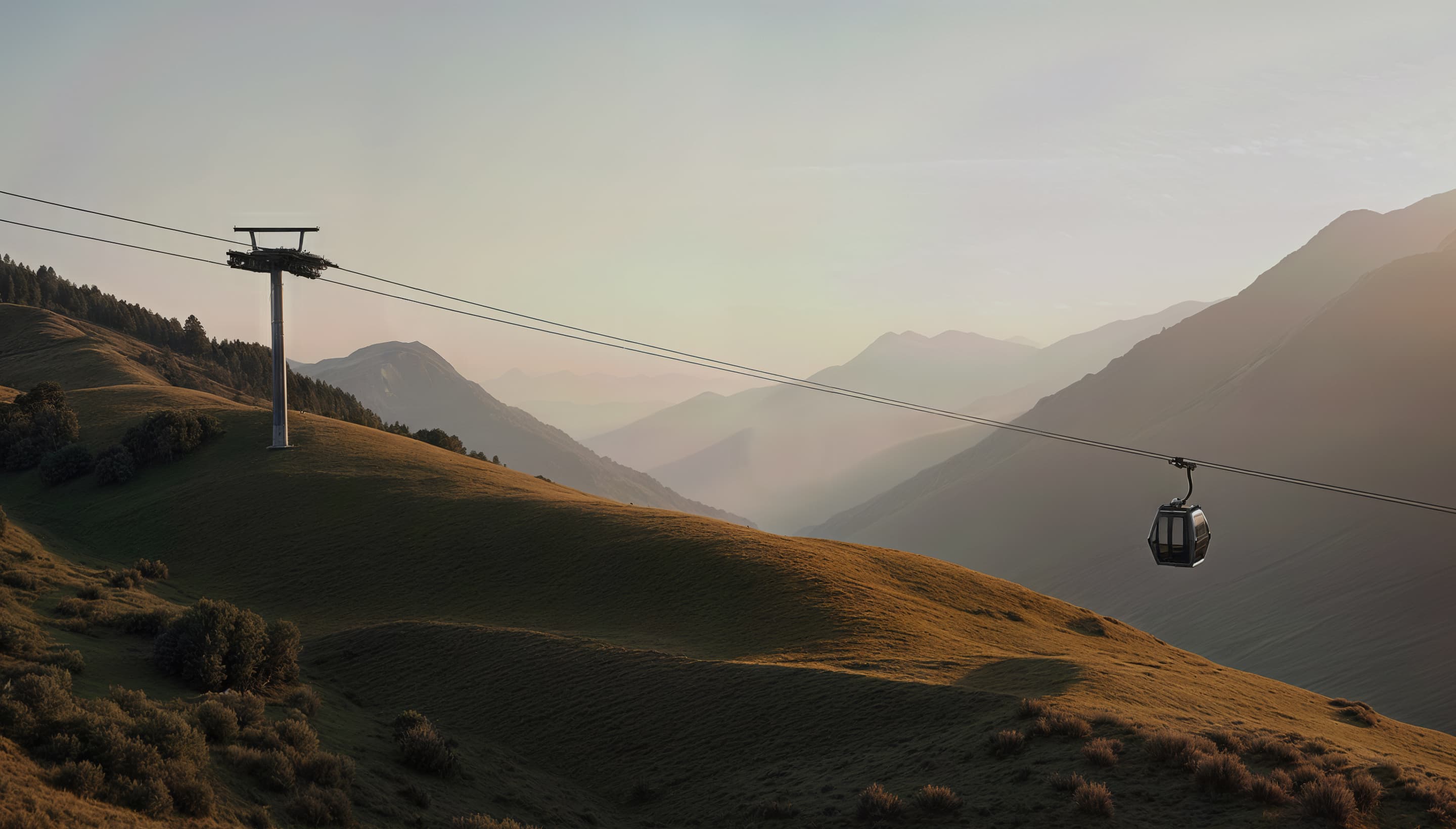 Southern Infrastructure's cable-car proposal would connect central Queenstown, Frankton, the airport and Ladies Mile.