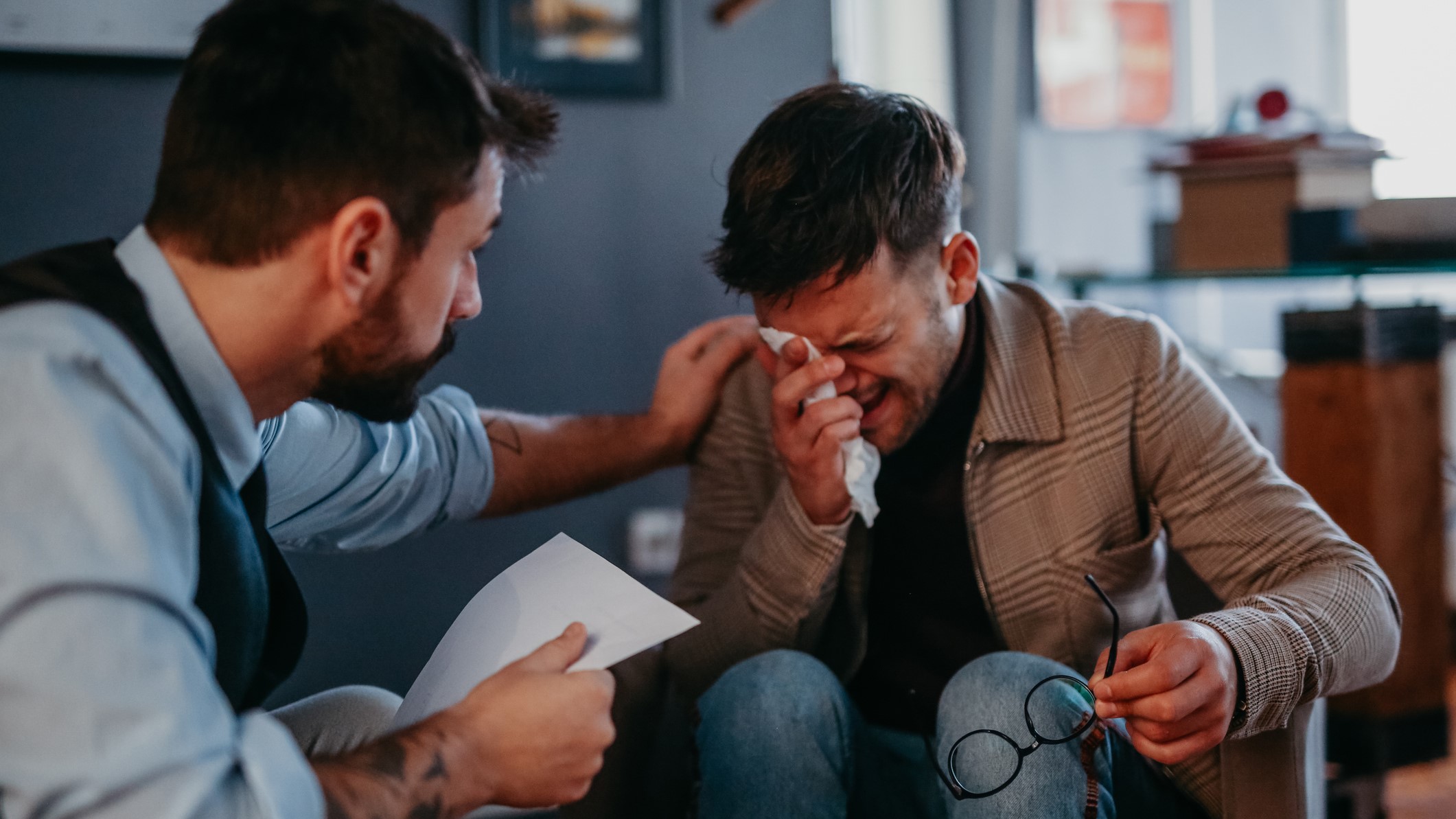 Crying at work is common - but how should you handle it?